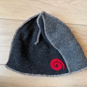 XOB Trio Wool Blend Beanie Vortex Gray